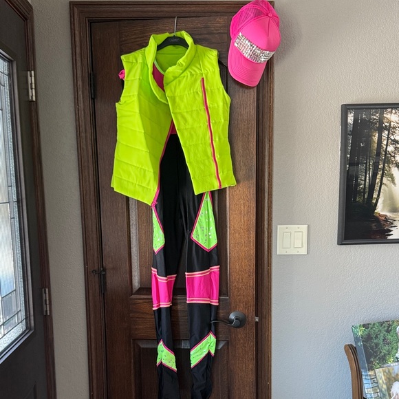 Revolution Other - Revolution Neon Green and Pink Kids Dance Costume
